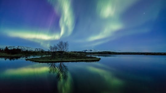 Passeio pela aurora boreal em Reykjavik de barco