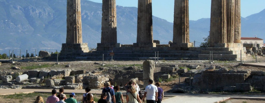 Visite de la cité antique de Corinthe