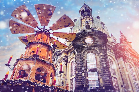 Weihnachtliche Stadtführung durch Dresden