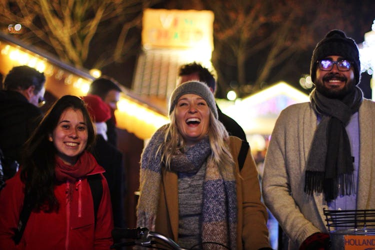 Bike tour by night in Paris