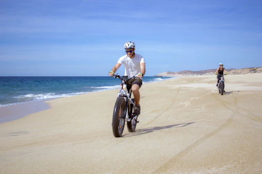 Pacific Coast and beach e-bike tour