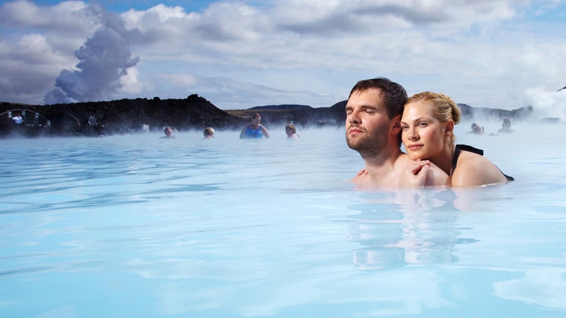 Visite des aurores boréales et entrée au Blue Lagoon