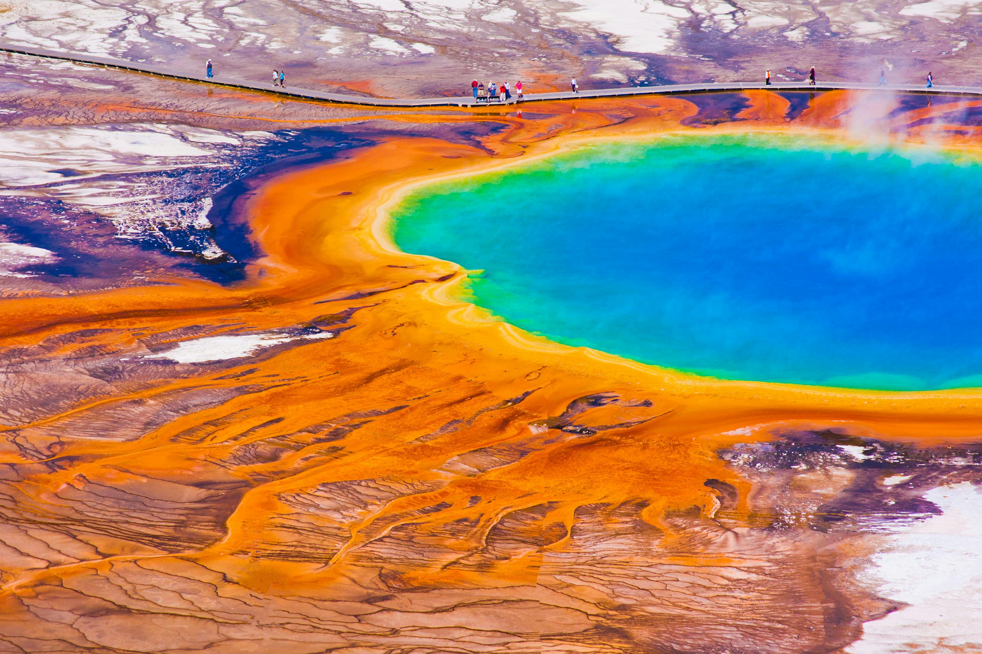 4 päivän Yellowstonen ja Tetonin kierros