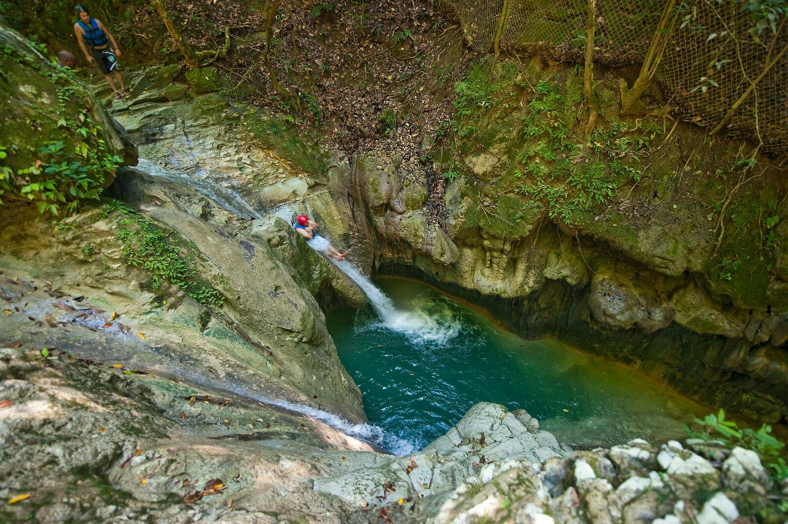 Aventure aux cascades de Damajagua