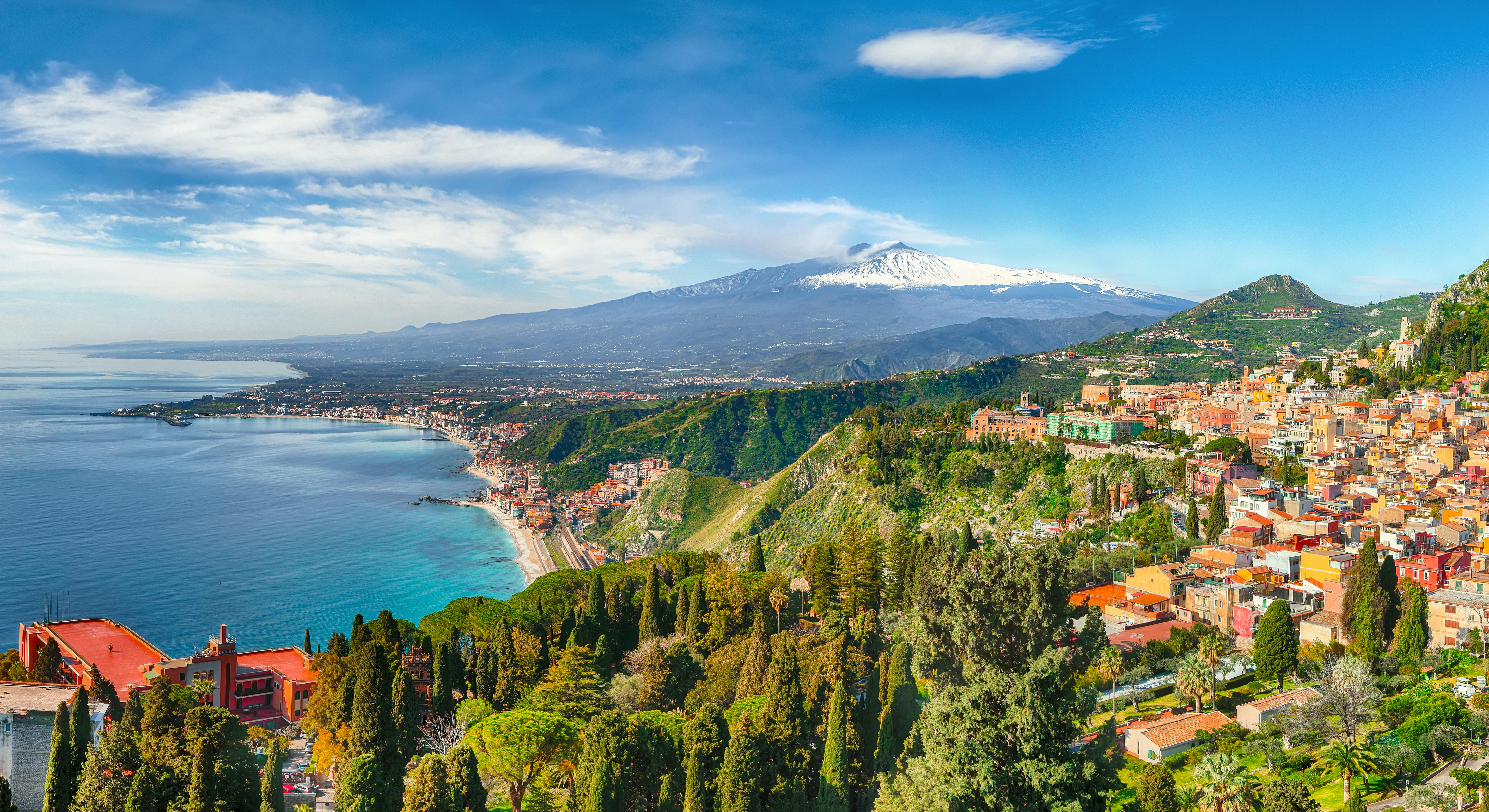 Ätna-Park und Taormina-Tour