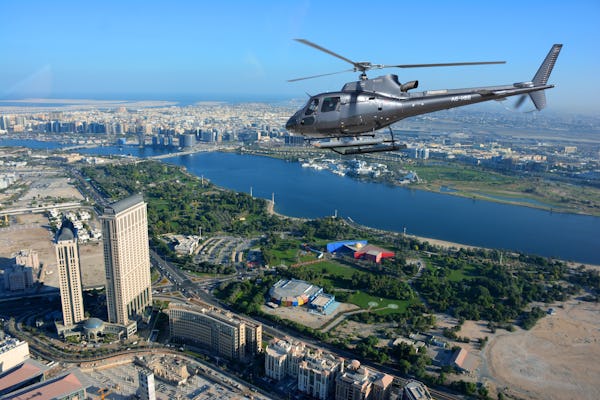 22-minuten durende Helikopter Tour over Dubai