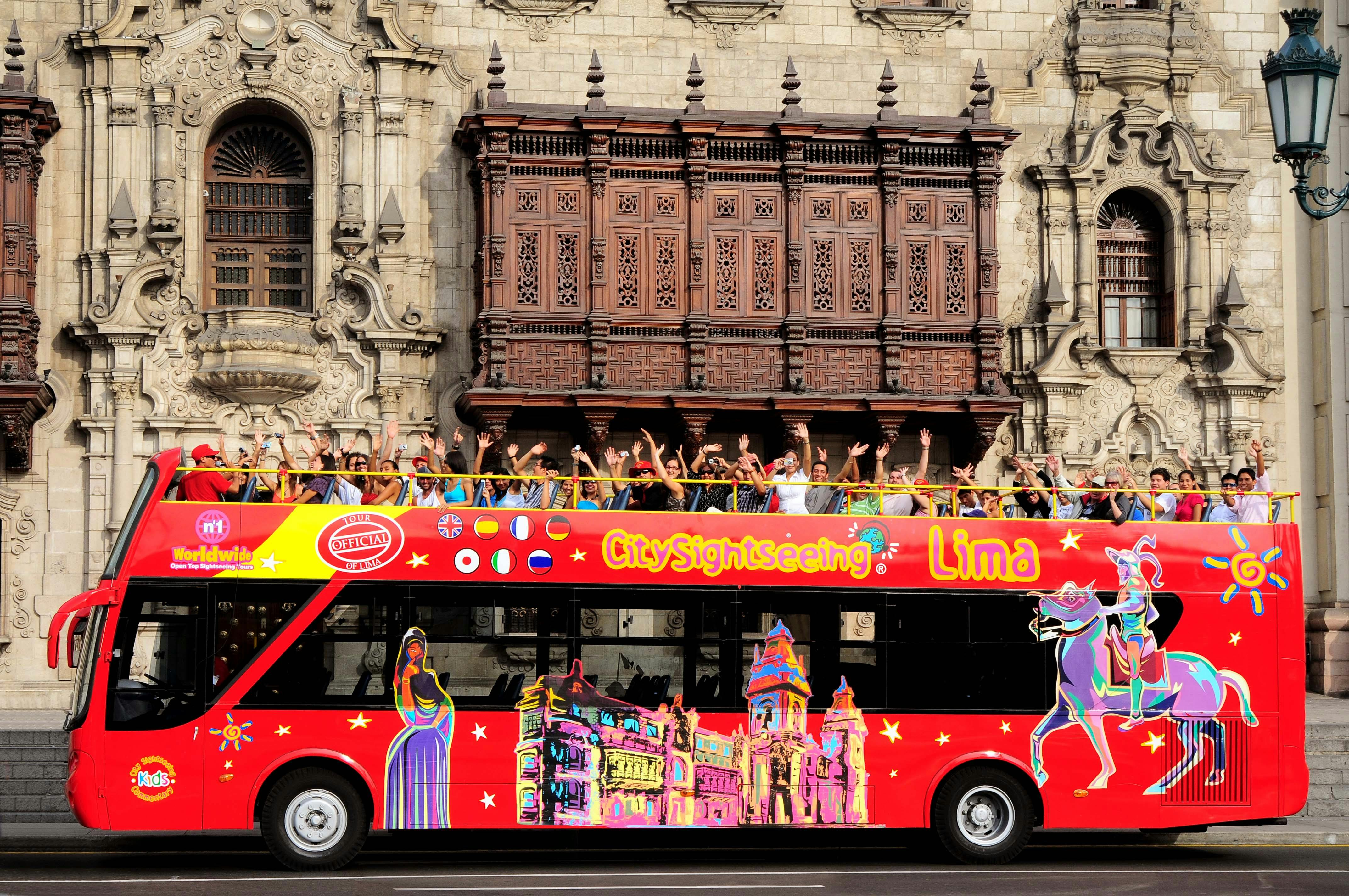 City Sightseeing Panorama-Bustour durch Lima