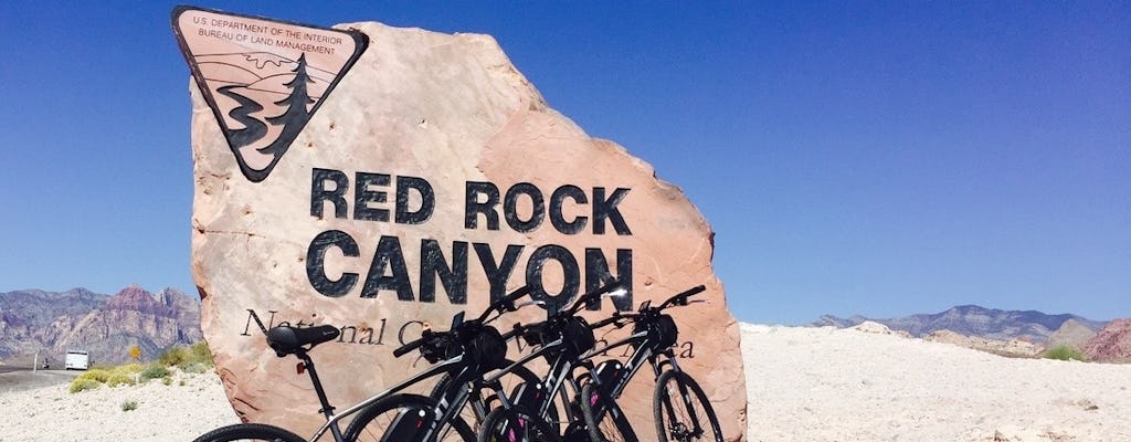 Visite autoguidée de Red Rock Canyon à vélo électrique