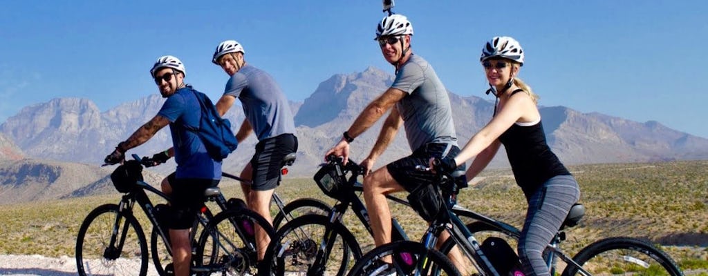 Visite autoguidée de Red Rock Canyon à vélo électrique avec prise en charge