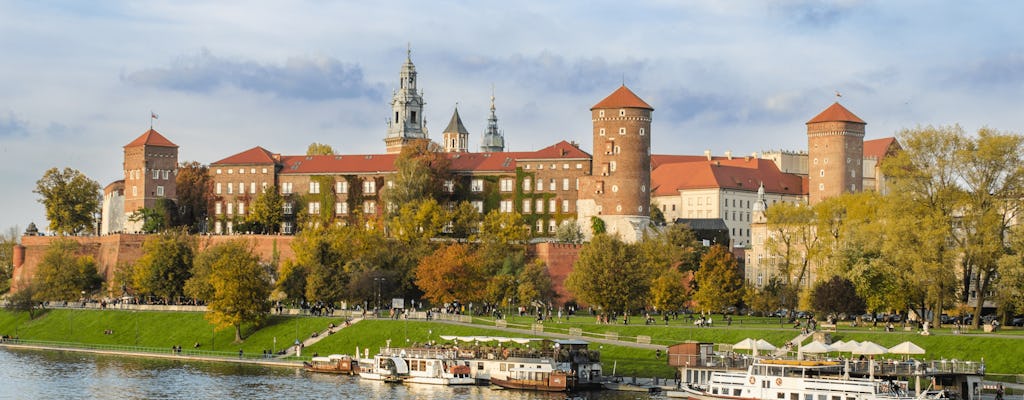 Visite guidée du château du Wawel avec prise en charge à l'hôtel