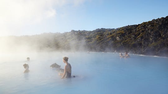 Enjoy a comfort or premium entrance to the Blue lagoon