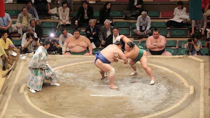 Kultura zapaśnicza sumo i wycieczka na lunch Chanko Nabe