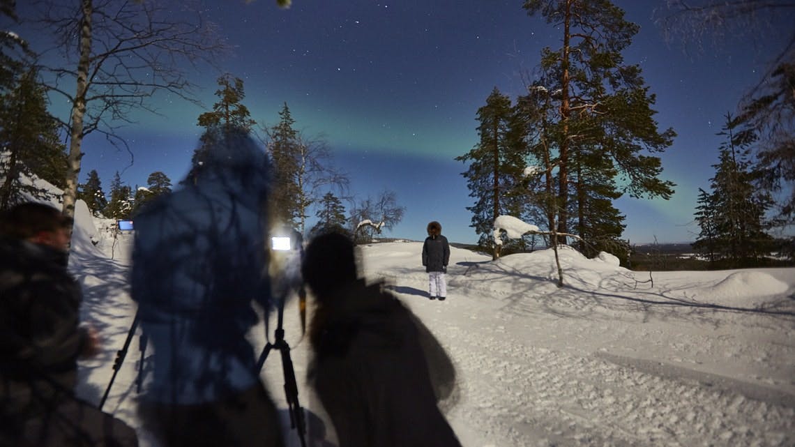 Capture the perfect shot of aurora in Pyhä Musement