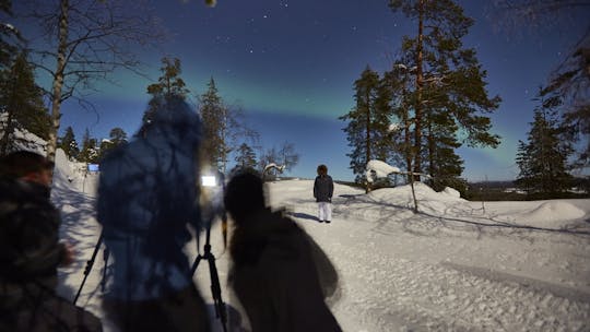 Capture a foto perfeita da aurora em Pyhä