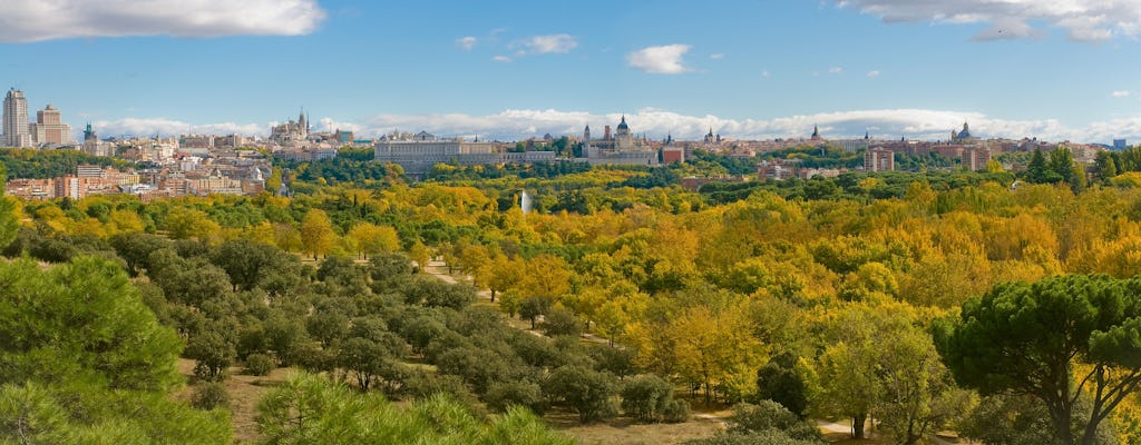 Passeio de diciclo elétrico Casa de Campo e Madrid Río