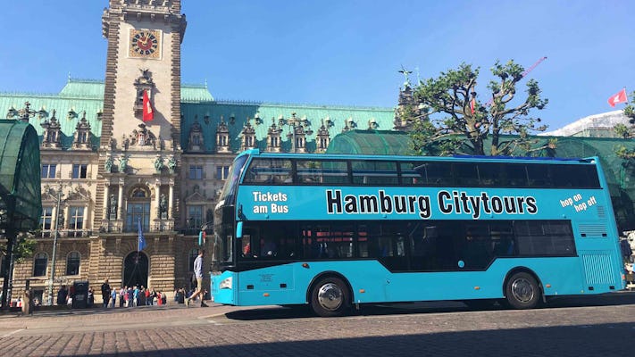 Tour di Amburgo in bus hop-on hop-off