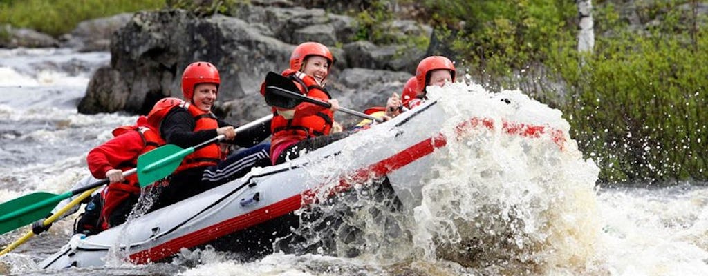 Avventura di rafting sul fiume Artico