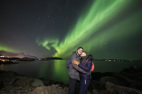 Excursão fotográfica da aurora boreal de Svolvaer