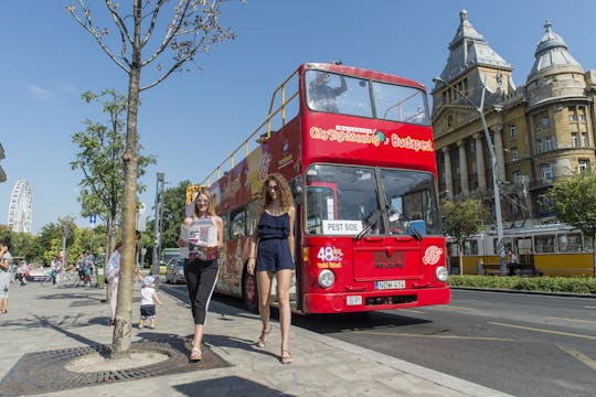 City Sightseeing hop-on hop-off bus tour of Budapest
