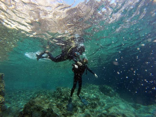 Scuba diving