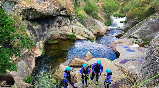 Water canyoning in Peneda Gerês