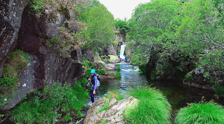 Water canyoning in Peneda Gerês