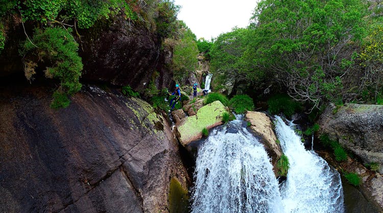 Water canyoning in Peneda Gerês