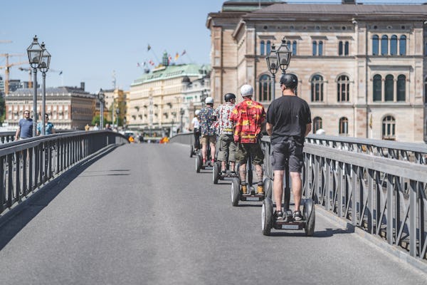 Tour of Stockholm by self-balancing scooter
