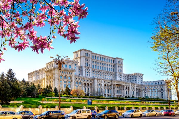 Palácio do Parlamento em Bucareste: ingresso sem fila e visita guiada