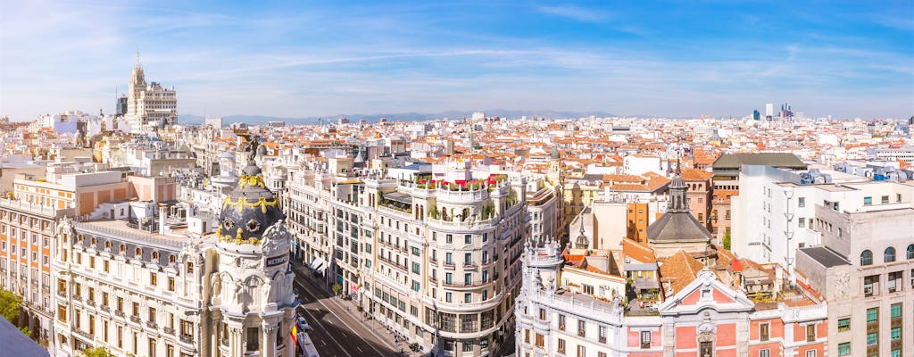 Sightseeing self-balancing  scooter tour in Madrid