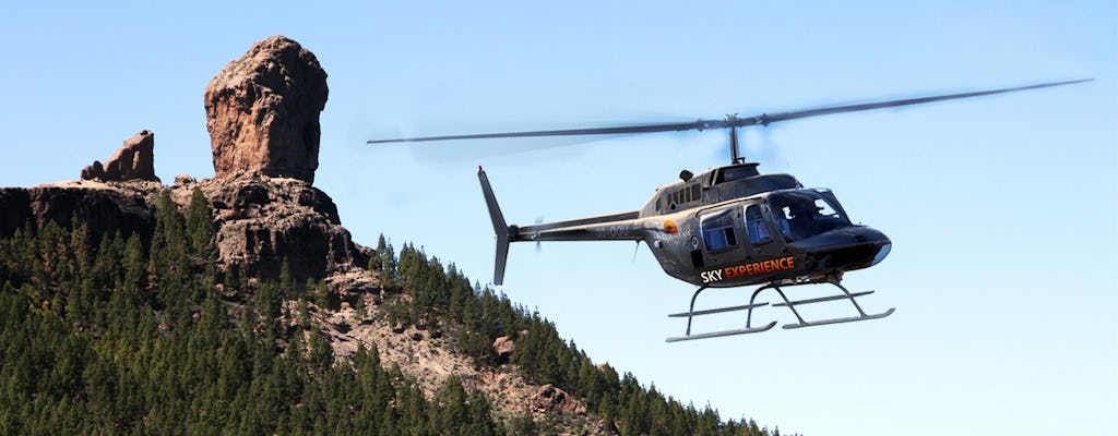 Loty helikopterem nad Gran Canarią