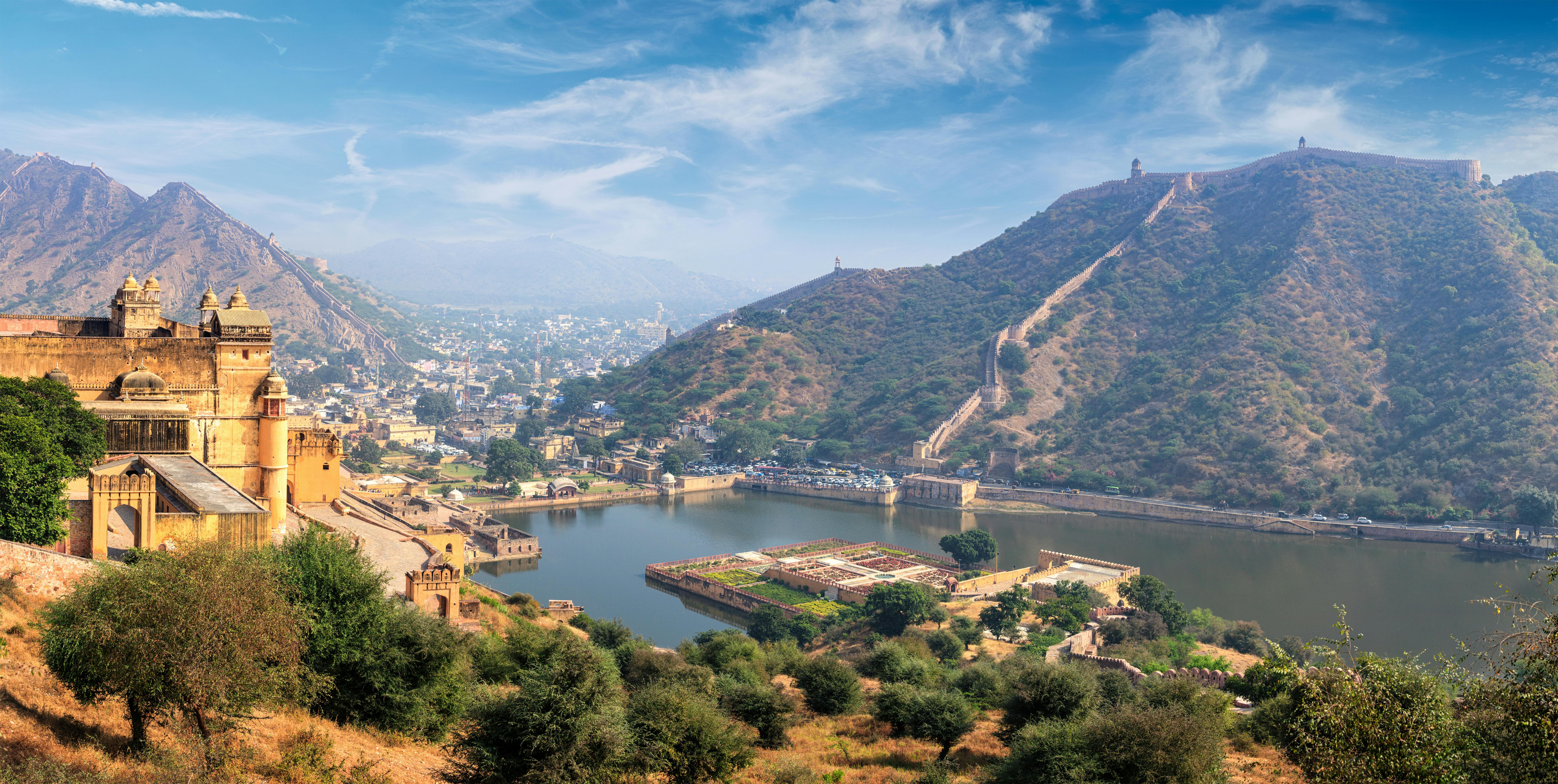 Jaipur-Stadt mit der ganztägigen Privattour Amber Fort