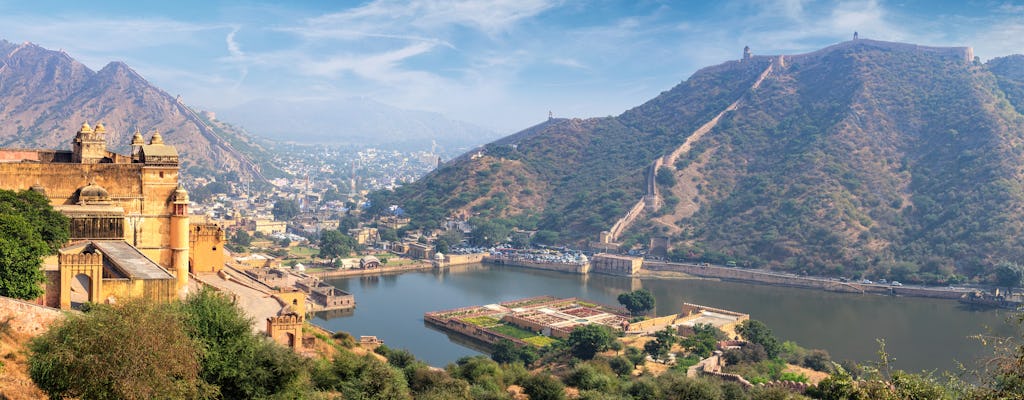 Miasto Jaipur z całodniową prywatną wycieczką do Amber Fort