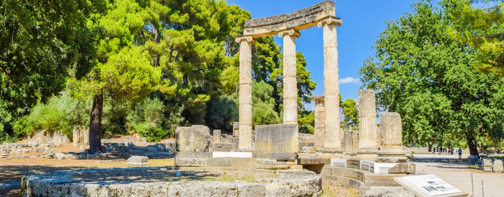 Ausflug zur archäologischen Stätte Olympia ab Zakynthos