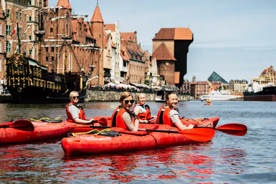 Guided kayak tour of Gdansk