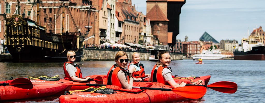 Guided kayak tour of Gdansk