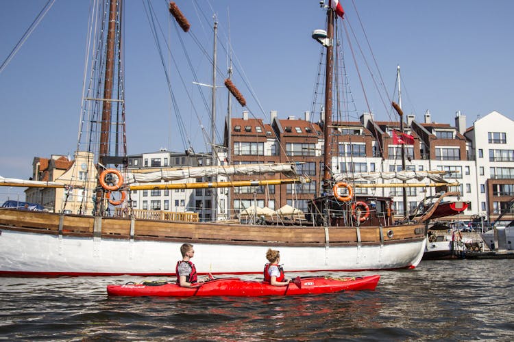 Guided kayak tour of Gdansk