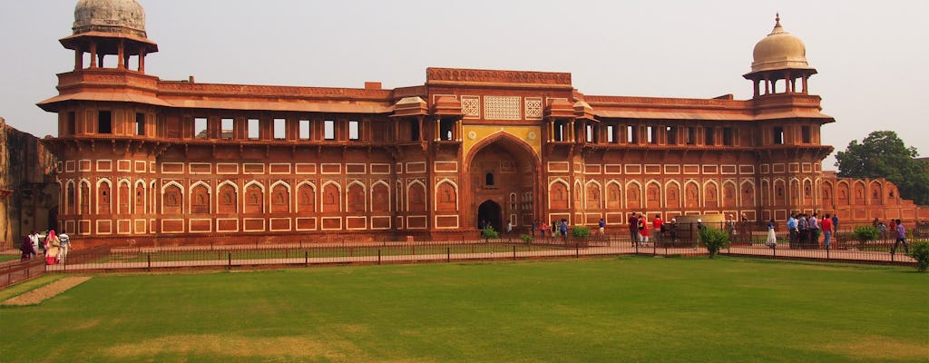 Taj Mahal en Agra Fort halve dagtrip