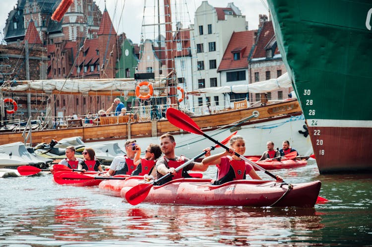 Private kayak tour of Gdansk