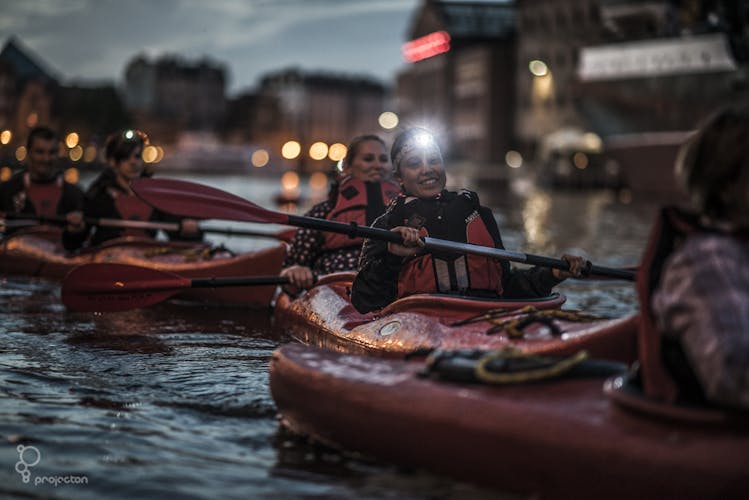 Guided sunset kayak tour of Gdansk