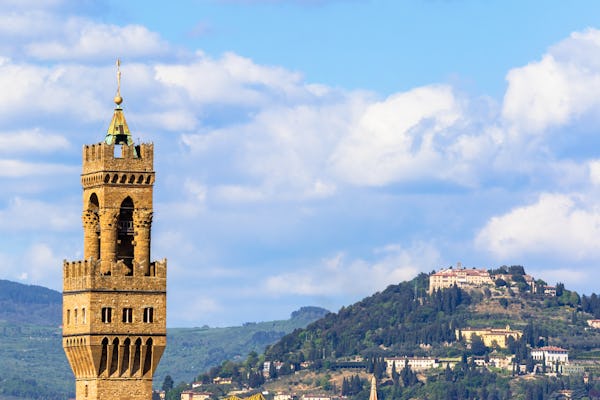 Visita guiada ao Palazzo Vecchio com vista de cima ao pôr do sol