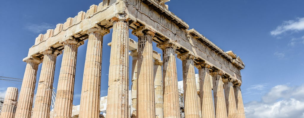 Visite guidée d'Athènes avec entrée coupe-file à l'Acropole