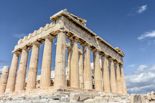 Visite guidée d'Athènes avec entrée coupe-file à l'Acropole