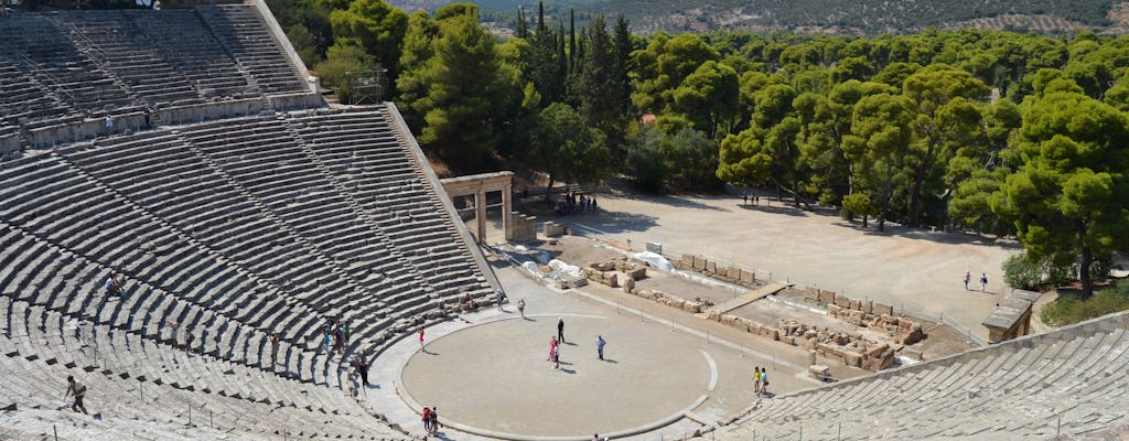 Epidauros, Nafplio i Mykeny