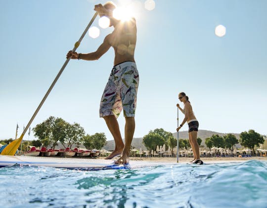 Chania – pływanie na desce SUP