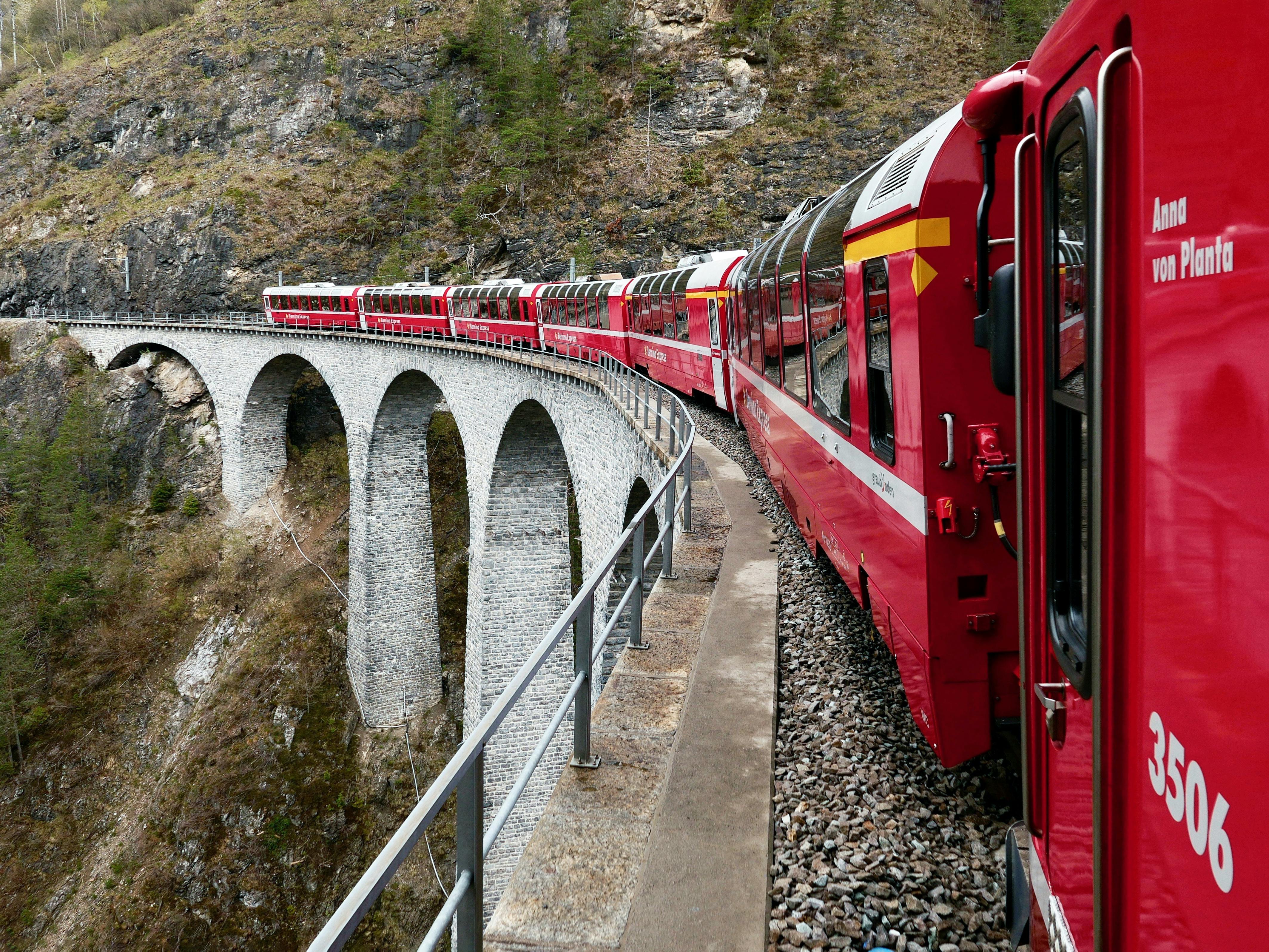 St. Moritz and Bernina Express