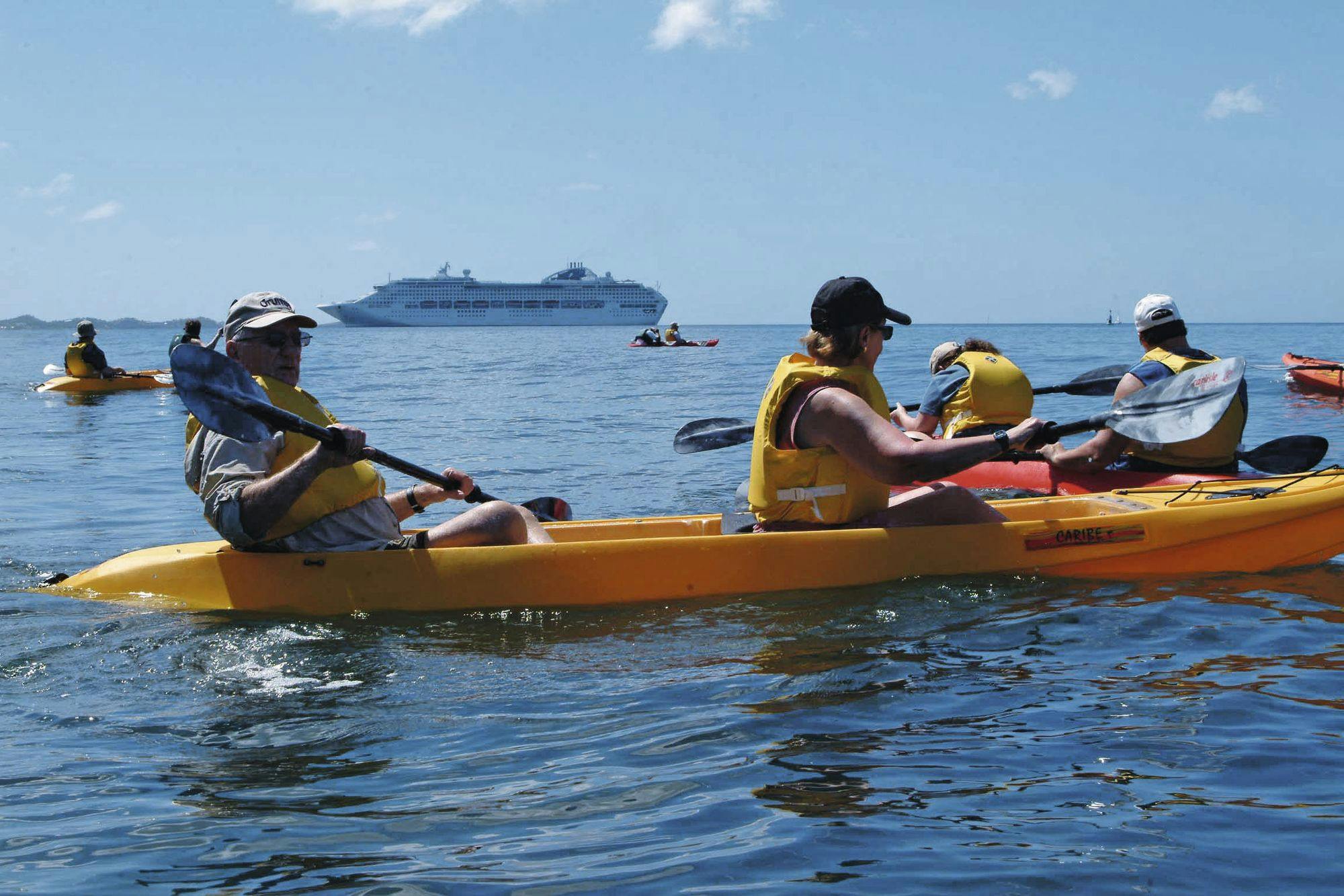 Sea kayaking Kefalonia