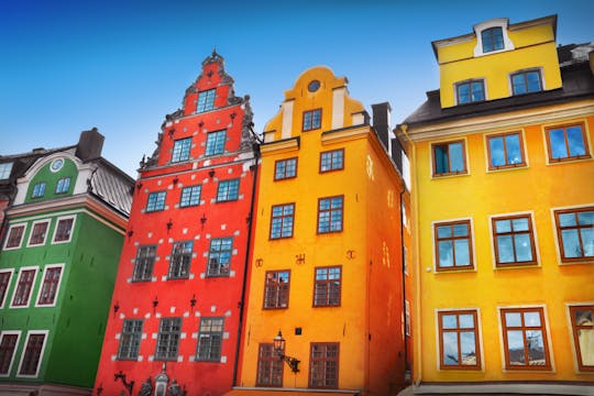 Excursão a pé pela cidade velha de Estocolmo