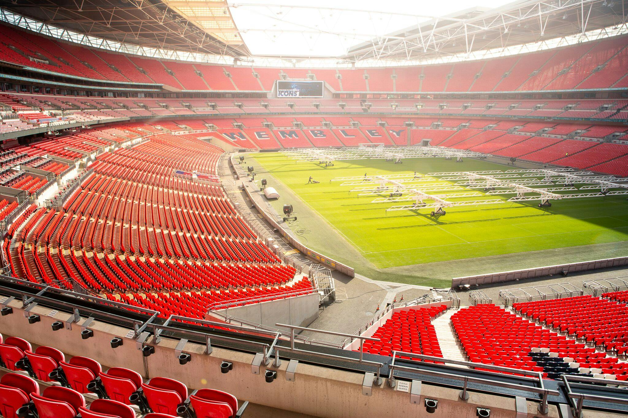 Visita al estadio de Wembley