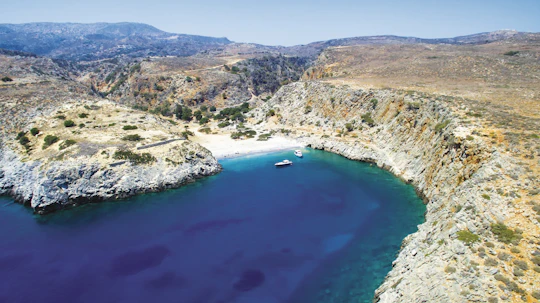 Chania boat and snorkelling cruise in Menies